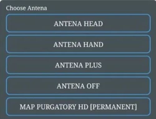 menu cheat antena ff