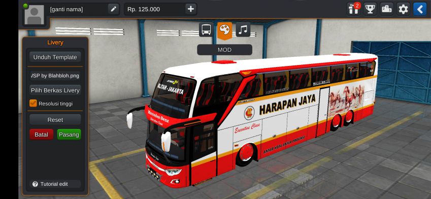 Bus UHD Harapan Jaya