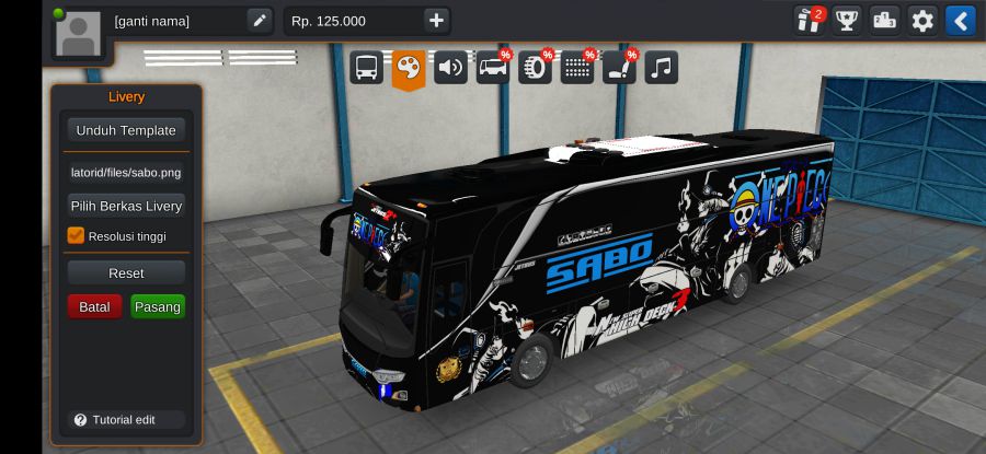 Download Livery Bussid Anime Sabo