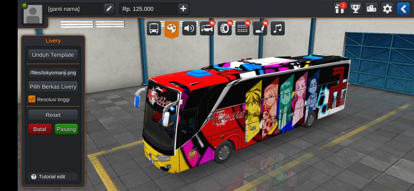 Download Livery Bussid Anime Tokyo Manji