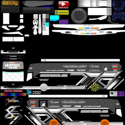 Download Livery Bussid Bus JB3 STJ Vernon