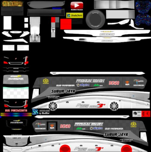 Download Livery Bussid Bus JB3 Sugeng Rahayu Rubicon