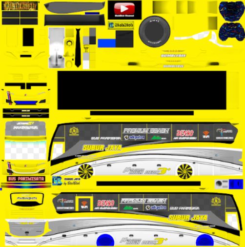 Download Livery Bussid Bus JB3Sbr Jya Bumblebee