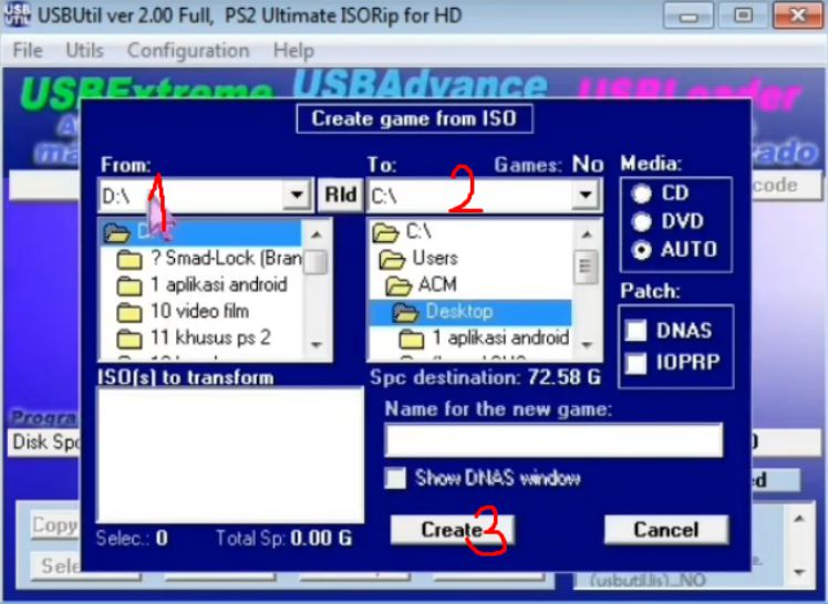 UI (User Interface) USBUtil