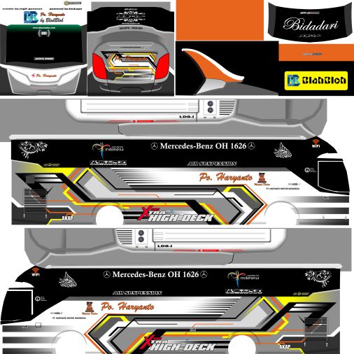 Bussid Haryanto Arjuna XHD