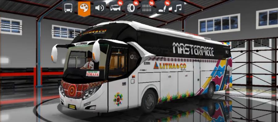 download livery Bussid XHD Litha & Co