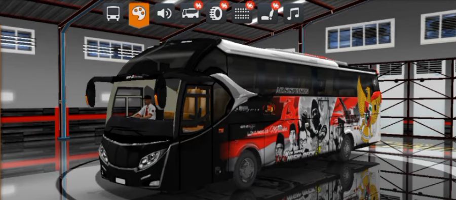 download livery Bussid XHD Bung Karno
