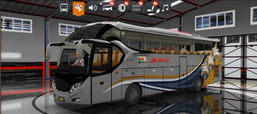 download livery Bussid XHD SAN