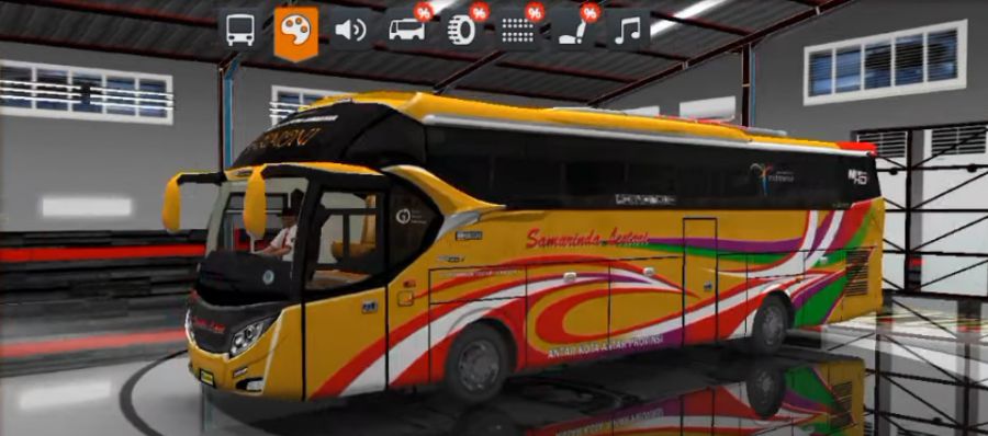 Bus XHD  Samarinda Lestari Harmoni