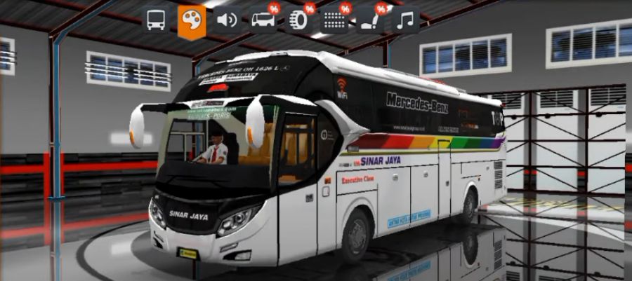 Bus XHD Sinar Jaya