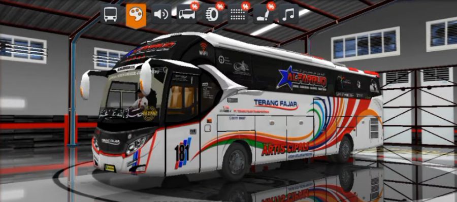 Bus XHD Terang Fajar ALFARRUQ
