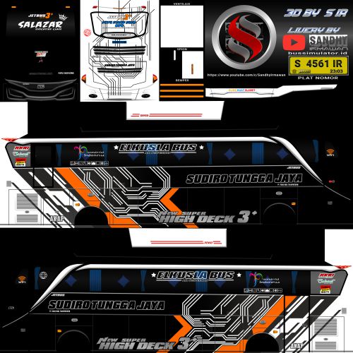 Download Livery Bussid STJ Salazar