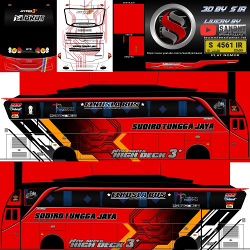 Download Livery Bussid STJ Elbrus