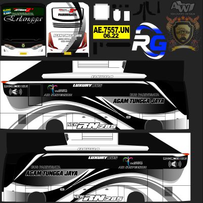 Download Livery Bussid ATJ HD Erlangga