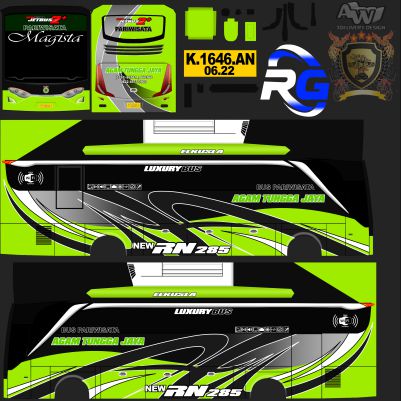 Download Livery Bussid ATJ HD Magista