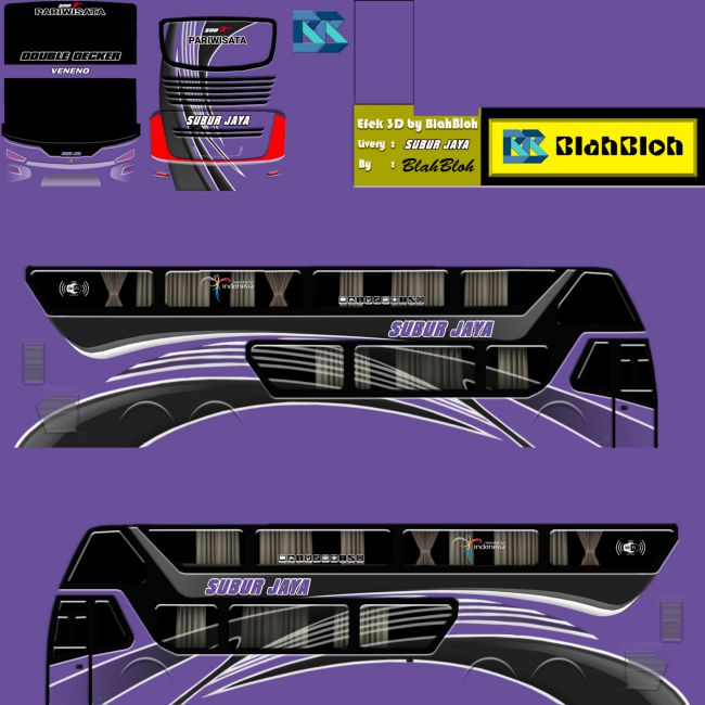 Download Livery Bussid Subur Jaya SDD Veneno