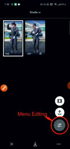 UI Aplikasi VSCO