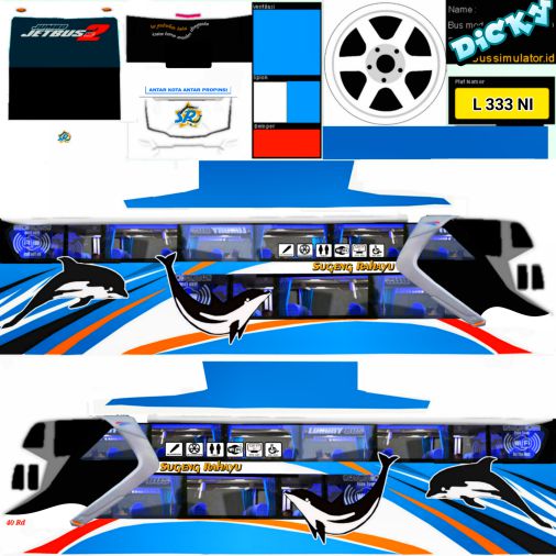 Livery Bussid Sugeng Rahayu AC Tarif Normal SDD