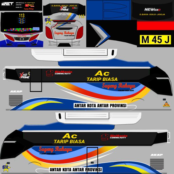 Bus SR AC Tarif Biasa XHD
