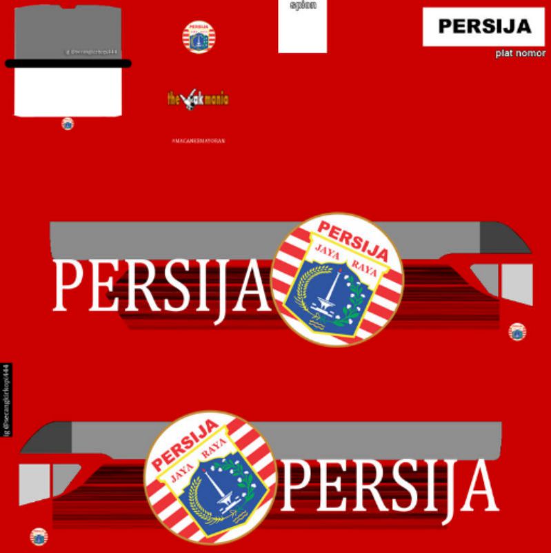 Bus Persija Resmi