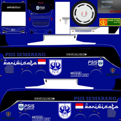 Livery Bussid PSIS Bus Pariwisata