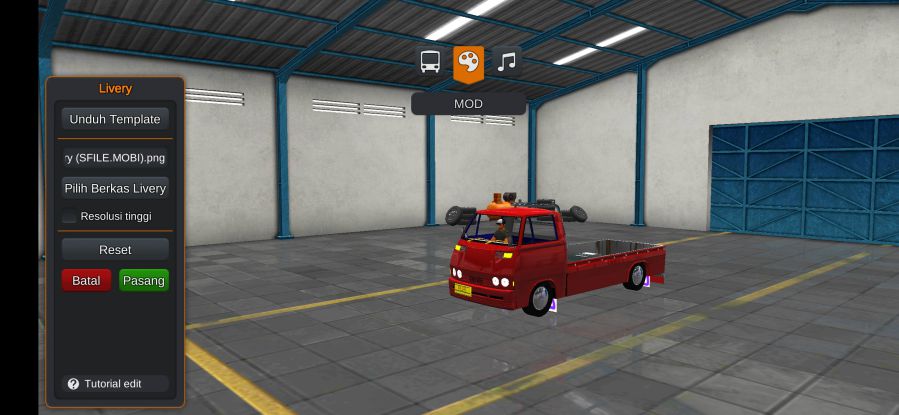 Download Mod Bussid L300 Bak Panjang