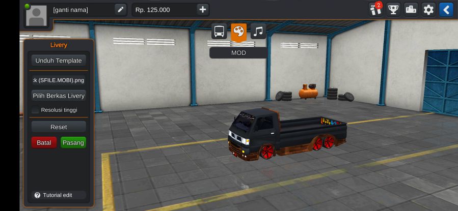 Download Mod Bussid L300 Modif Extreme 6 Roda