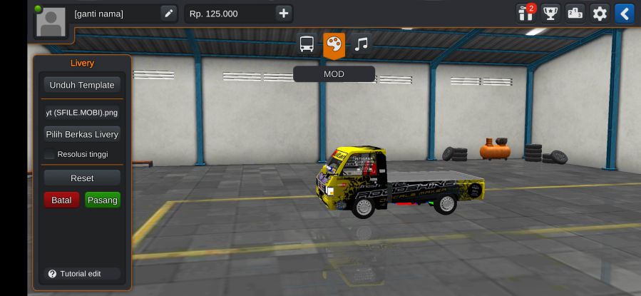 Download Mod Bussid L300 Racing