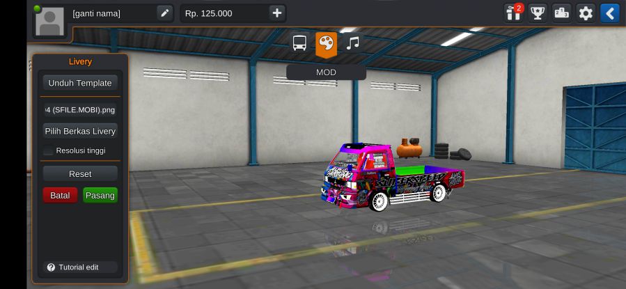 Download Mod Bussid L300 L Sapek Drag Racing
