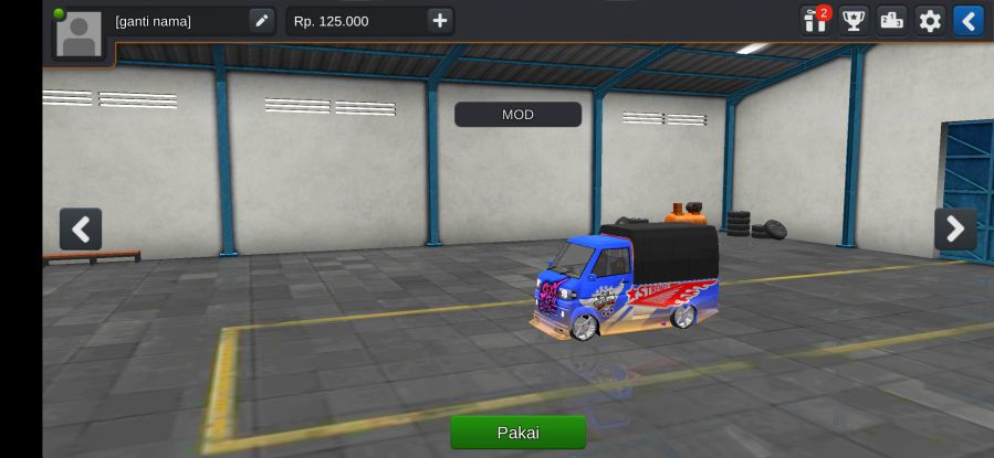 Truck Pick Up Ceper Full Anim