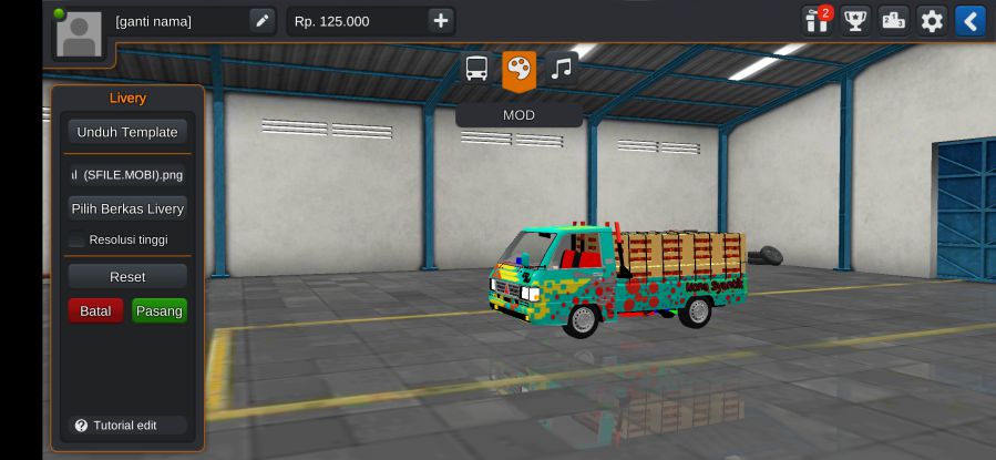 Pick Up Muatan Jeruk
