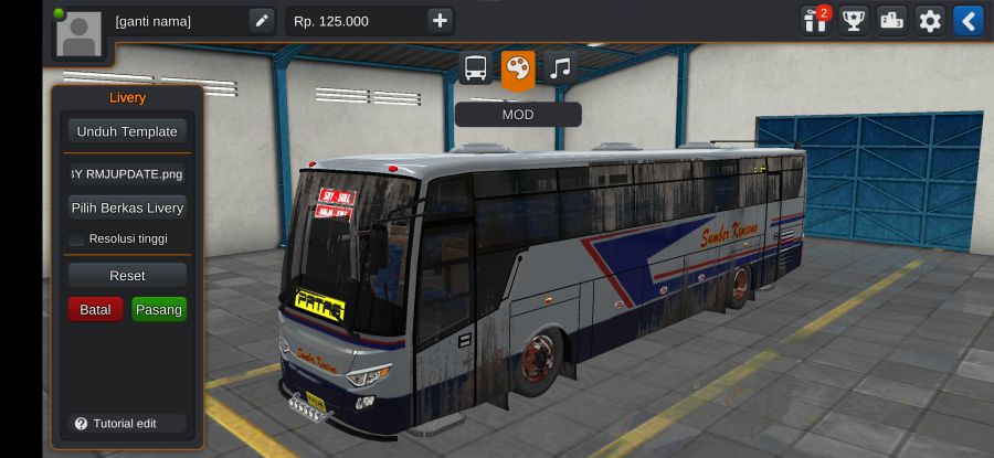Download Mod Bussid Bus Tua Sumber Kencana