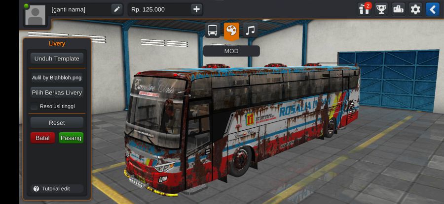 Download Mod Bussid Bus karatan