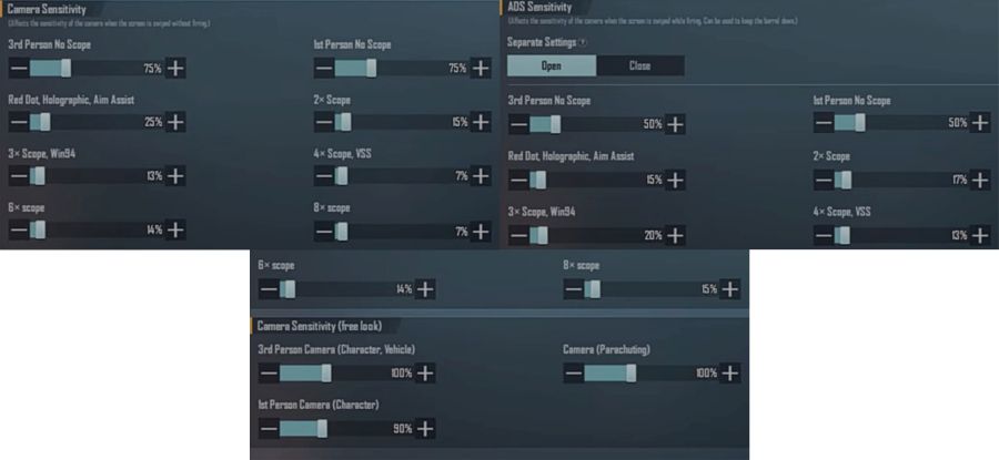 Sensitivitas Layar PUBG HP Xiaomi