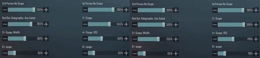 Sensitivitas Gyroscope PUBG HP Oppo