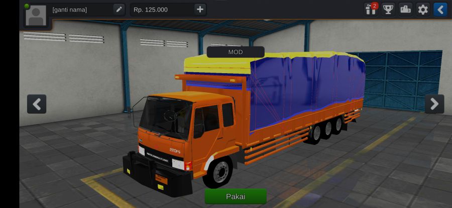 Mod Bussid Truck Fuso Tribal V1