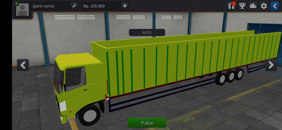 Mod Bussid Truck Hino 8 Roda