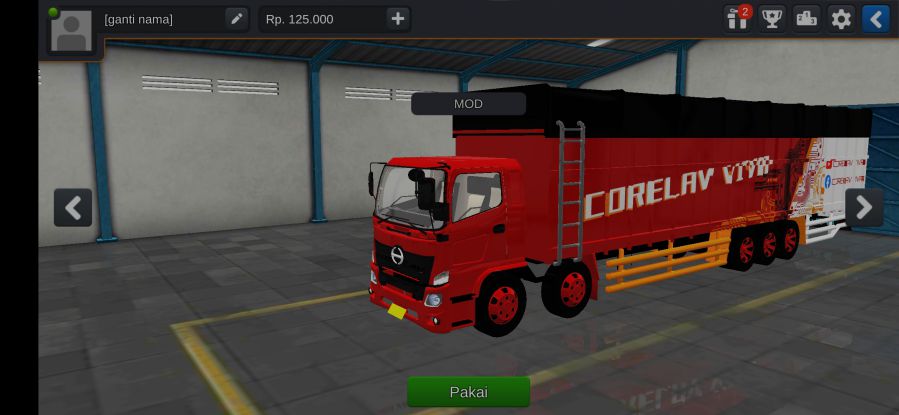 Mod Bussid Truck Hino Terpal No Topi