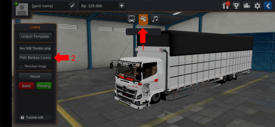 Cara Pasang Livery