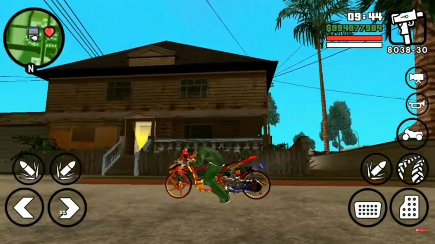 Mod GTA SA Android Motor Drag Racing