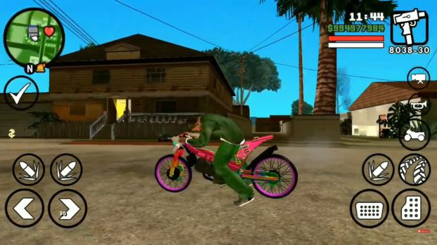 Mod GTA SA Android Motor FCR 900 Drag