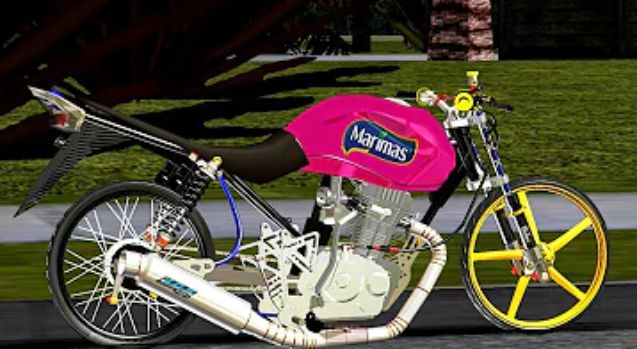Mod GTA SA Android Motor Herex Drag
