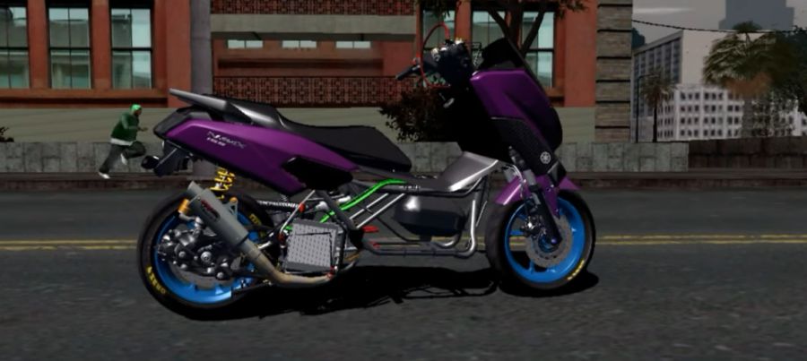 Mod GTA SA Android Motor NMAX Drag