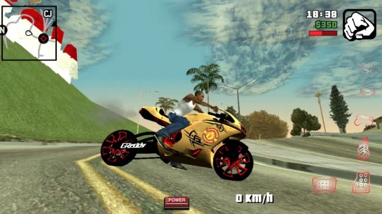 Mod GTA SA Android Motor Drag Batman