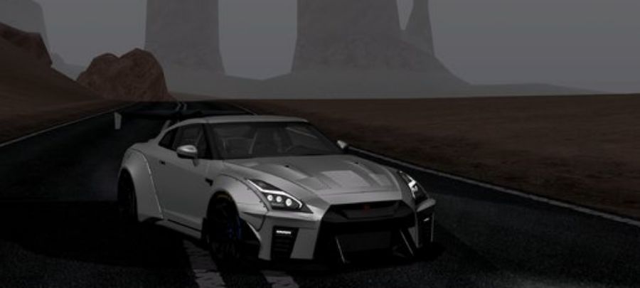 Mod Mobil di GTA SA Android 2017 Nissan GTR R35 AIMGAIN