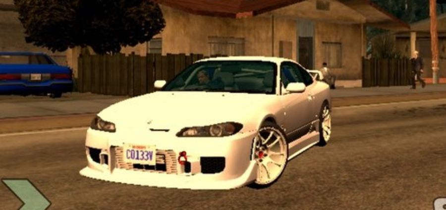 Mod Mobil di GTA SA Android Nissan Silvia S15 Tune