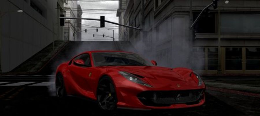 Mod Mobil di GTA SA Android 2019 Ferrari 812 