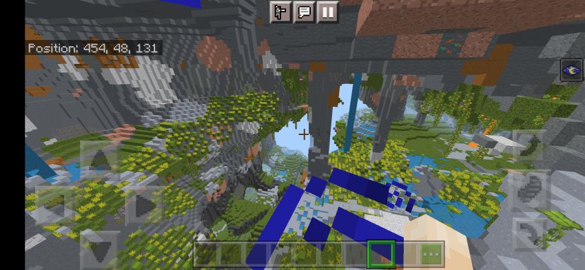 Kode Seed Minecraft PE Lush Cave