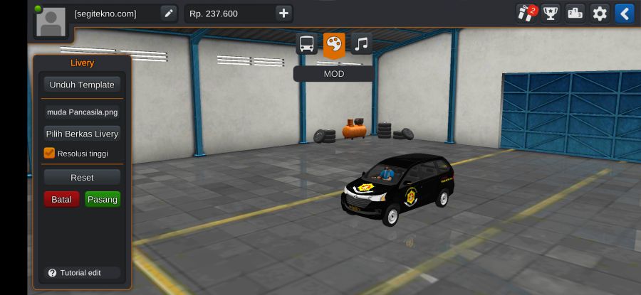 Mod Bussid Toyota Avanza Polda Metro Jaya