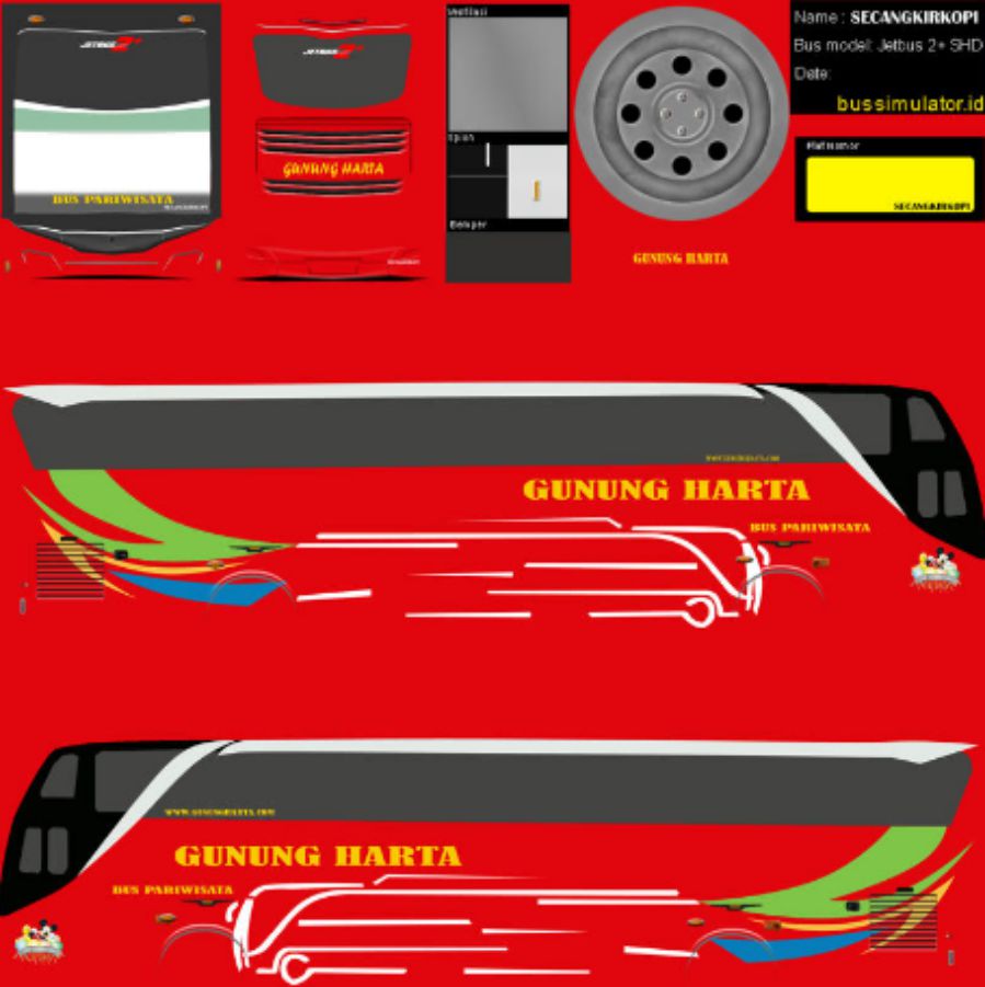 gunung harta merah shd